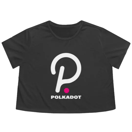 Discover Polka Dot Flowy Cropped Tees Polkadot Logo Crypto Cryptocurrency