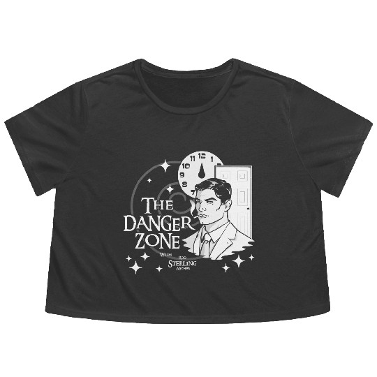 Discover About to Enter the Danger Zone - Archer - Flowy Cropped Tees