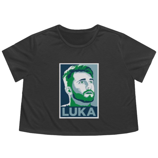Discover Luka Doncic Hope Classic Flowy Cropped Tees