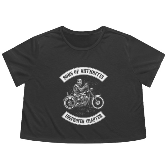 Discover Arthritis Ibuprofen Chapter Flowy Cropped Tees