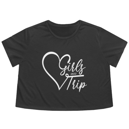 Discover Girls Weekend 2022 Girls Trip 2022 Flowy Cropped Tees