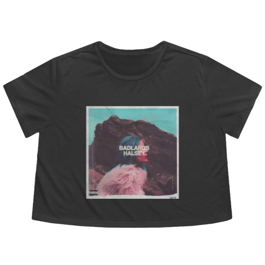 Discover Halsey Flowy Cropped Tees