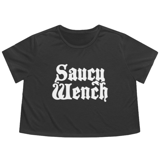 Discover Wench - Funny Renaissance Festival Faire - Renaissance - Flowy Cropped Tees