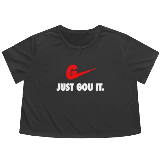Discover JUST GOU IT Flowy Cropped Tees