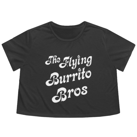Discover The Flying Burrito Brothers Flowy Cropped Tees