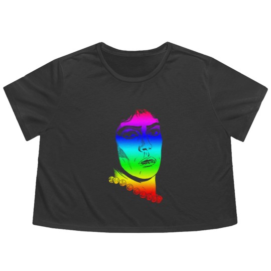 Discover Rocky gay pride - Gay Pride - Flowy Cropped Tees