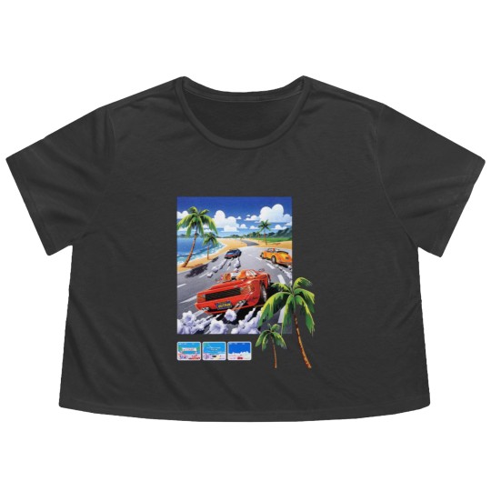 Discover Outrun cover - Outrun - Flowy Cropped Tees