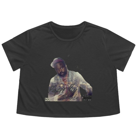 Discover Atlanta - Paper Boi Album Cover Classic Flowy Cropped Tees