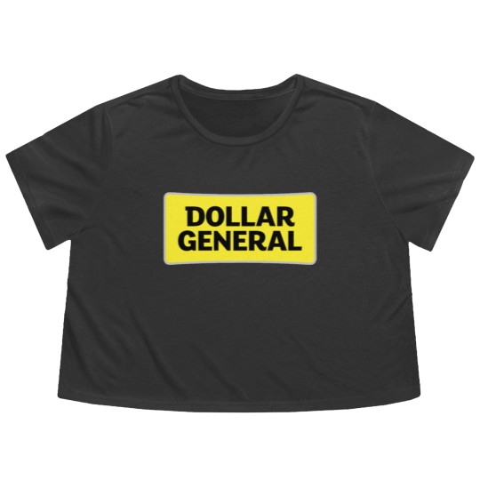 Discover Dollar General Flowy Cropped Tees