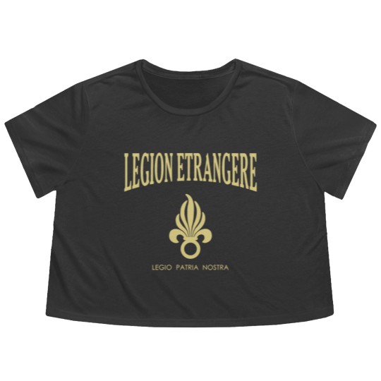 Discover Legion Etrangere Paratrooper French Foreign Legio Flowy Cropped Tees