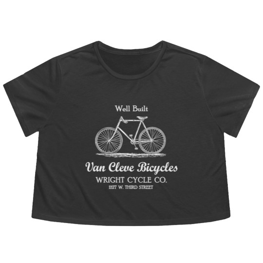 Discover Wright Brothers BIcycle Shop Van Cleve Dayton Ohio Flowy Cropped Tees