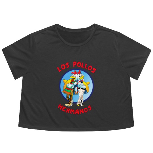 Discover Los Pollos Hermanos Flowy Cropped Tees