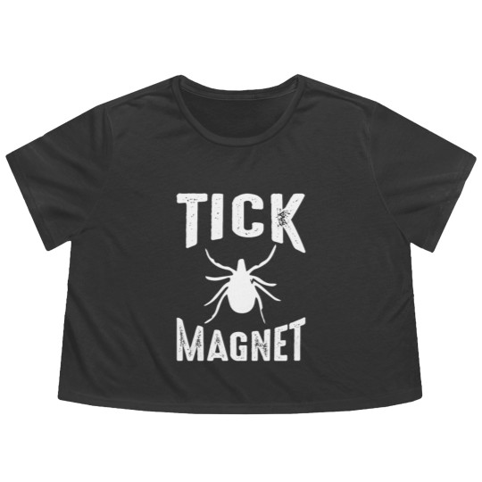 Discover Tick Magnet Flowy Cropped Tees