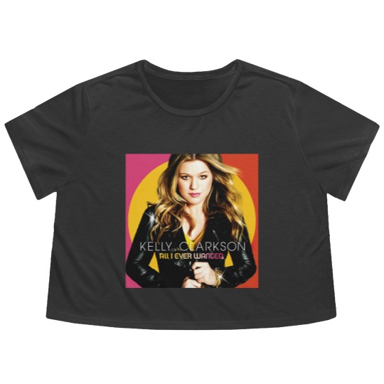 Discover Kelly Clarkson Essential Flowy Cropped Tees