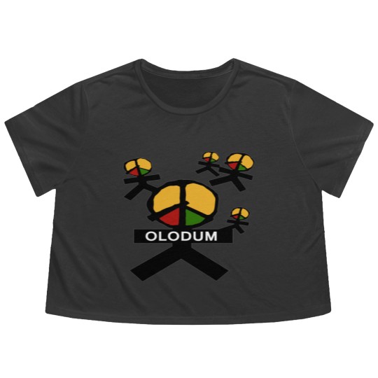 Discover Olodum Man - Olodum Man - Flowy Cropped Tees