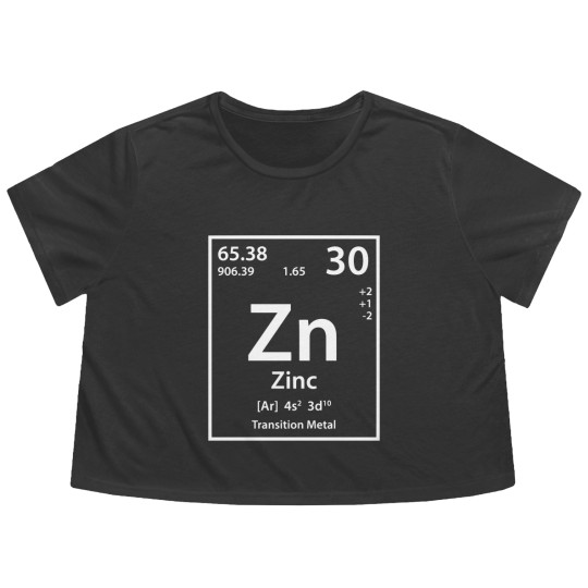 Discover Zinc Element (white) - Zinc Element - Flowy Cropped Tees