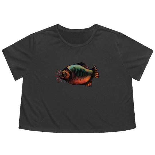 Discover Piranha - Piranha - Flowy Cropped Tees