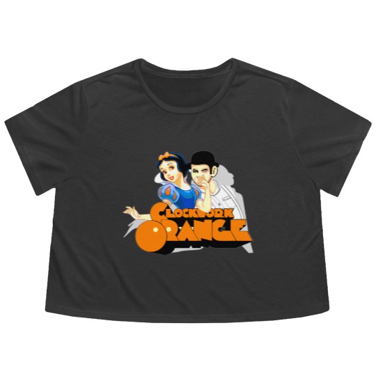 Discover Orange Snow - Clockwork Orange - Flowy Cropped Tees