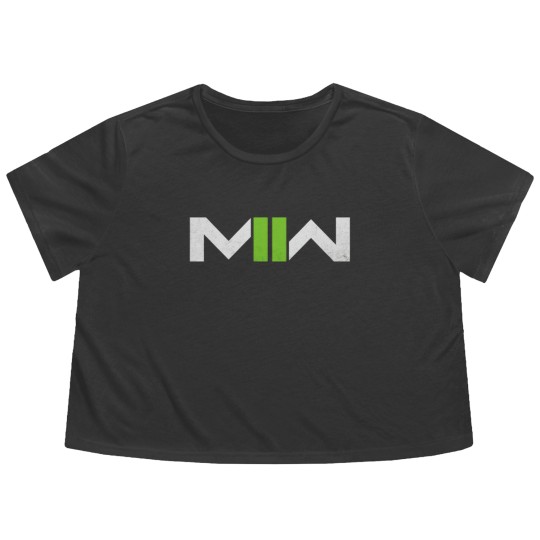 Discover Premium MW2 Modern Warfare 2 MWII Flowy Cropped Tees