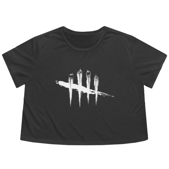Discover DEAD BY DAYLIGHT WHITE Flowy Cropped Tees