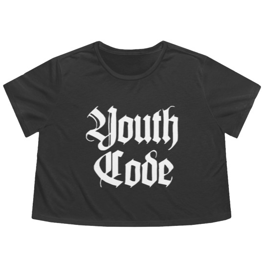 Discover youth code Flowy Cropped Tees