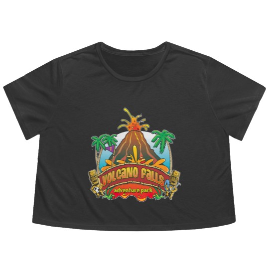 Discover VOLCANO FALLS ADVENTURES Flowy Cropped Tees