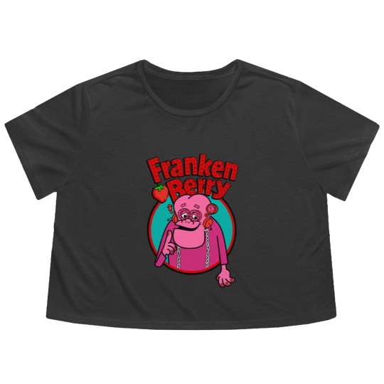 Discover Franken Berry - Cereal - Flowy Cropped Tees