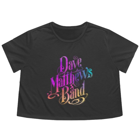 Discover Dave Matthews Band Watercolor - Dave Matthews - Flowy Cropped Tees