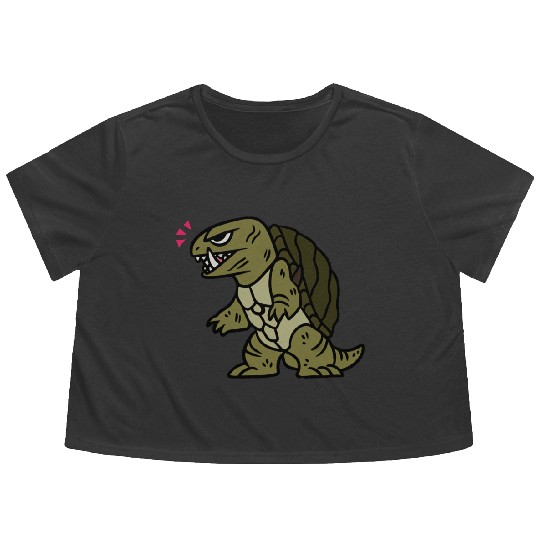 Discover Gamera - Gamera - Flowy Cropped Tees