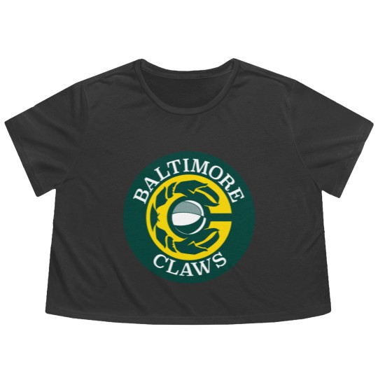 Discover Baltimore Claws - Baltimore Claws - Flowy Cropped Tees
