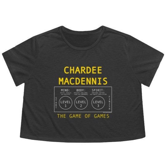 Discover Its Always Sunny in Philadelphia Chardee Mac 5158 Flowy Cropped Tees