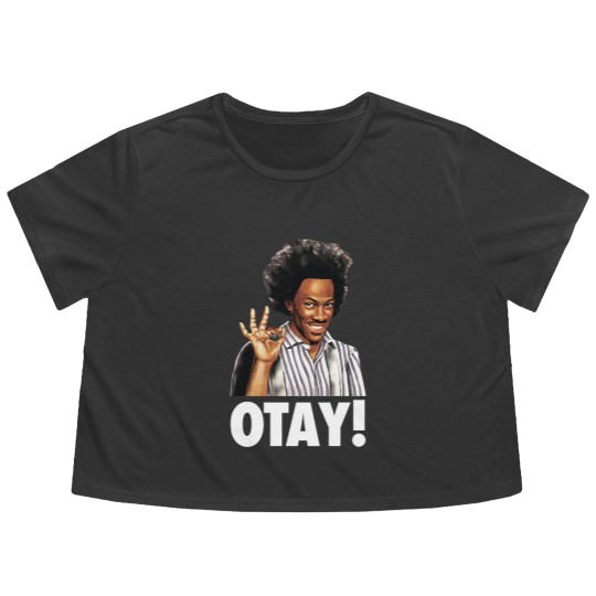 Discover Hi, I'm Buh-wheat! OTAY! - Eddie - Flowy Cropped Tees