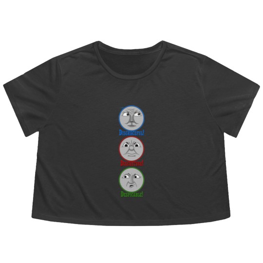 Discover Disgraceful, Disgusting, Despicable - Gordon, James & Henry - Thomas - Flowy Cropped Tees