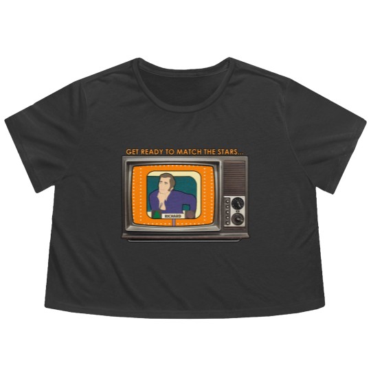 Discover Match Game Richard - Match Game Richard - Flowy Cropped Tees