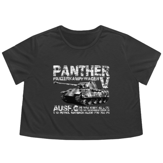 Discover Panther Tank Flowy Cropped Tees
