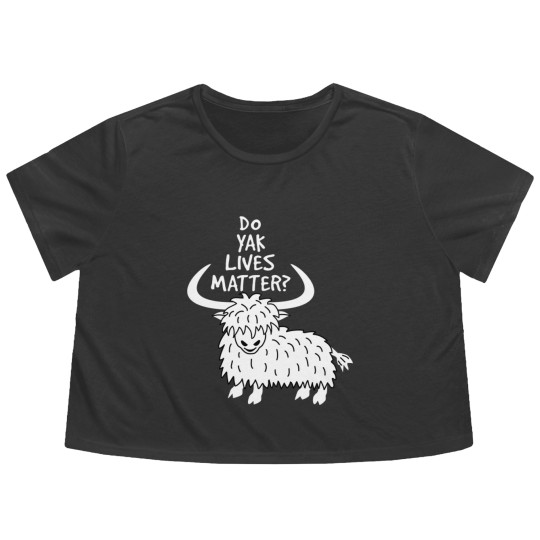 Discover Yak Lives - Yak - Flowy Cropped Tees