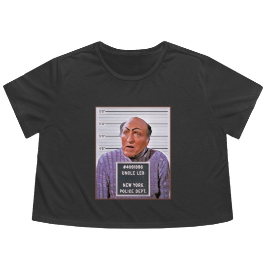 Discover Uncle Leo Mugshot - Seinfeld - Flowy Cropped Tees