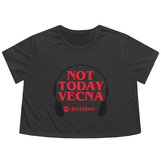 Discover Not Today Vecna Steve Harrington Flowy Cropped Tees