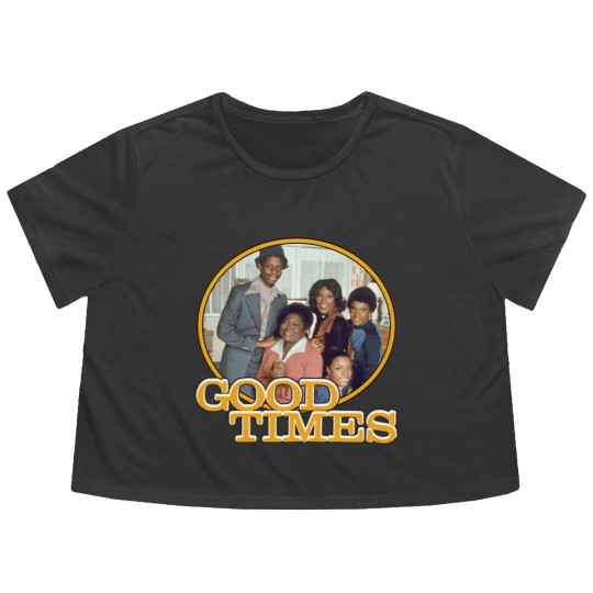 Discover Good Times - Good Times - Flowy Cropped Tees
