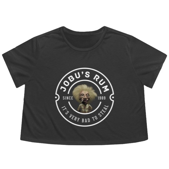 Discover Jobu's Rum "It's very bad to steal" - since 1989 - Jobu - Flowy Cropped Tees