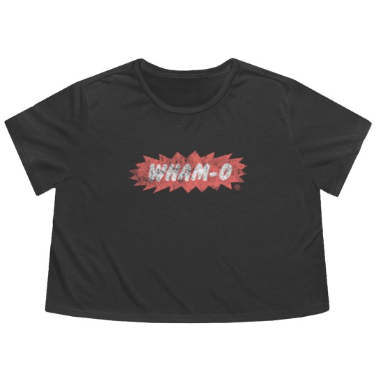 Discover Wham O - Retro Toys - Flowy Cropped Tees