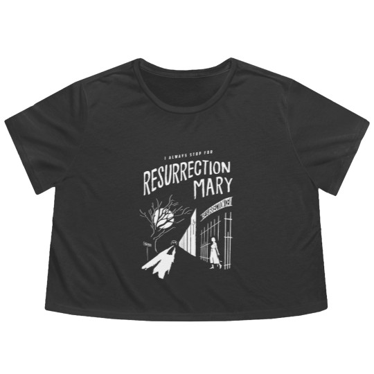 Discover Resurrection Mary Flowy Cropped Tees