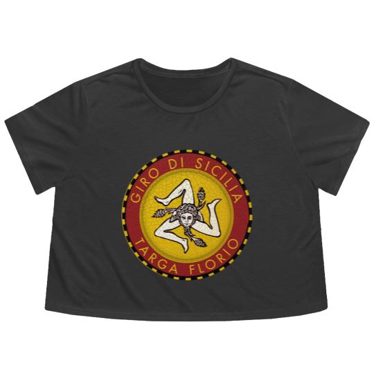 Discover Targa Florio - Racing - Flowy Cropped Tees
