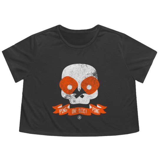 Discover Ping Pong or Die! - Ping Pong - Flowy Cropped Tees