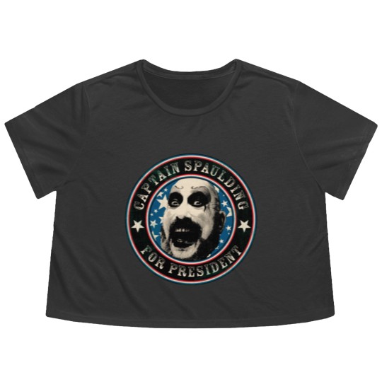Discover Captain Spaulding For President Flowy Cropped Tees Flowy Cropped Tees