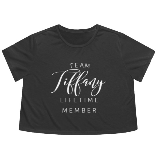 Discover Team Tiffany lifetime member Flowy Cropped Tees
