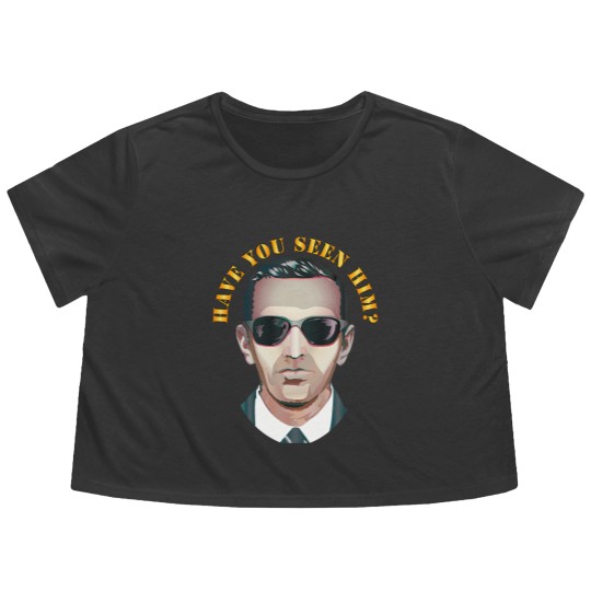 Discover Govt Have You Seen Him DB Cooper Flowy Cropped Tees