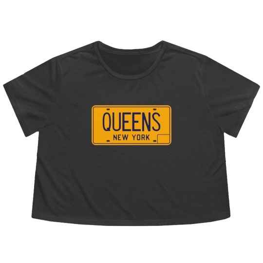 Discover QUEENS 1973 Flowy Cropped Tees