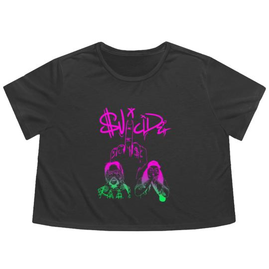 Discover Suicide Boys Graffiti Tag - Suicideboys - Flowy Cropped Tees