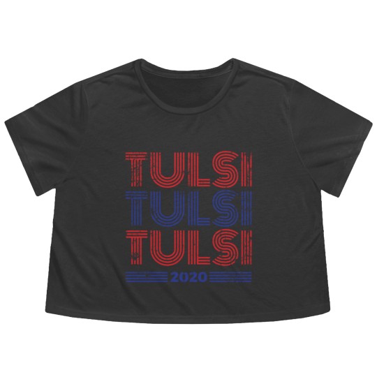 Discover Tulsi Gabbard President 2020 Campaign Flowy Cropped Tees